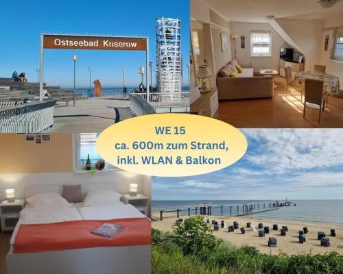 Ferienwohnung 15 in Koserow in Ostseebad Koserow, Deutschland