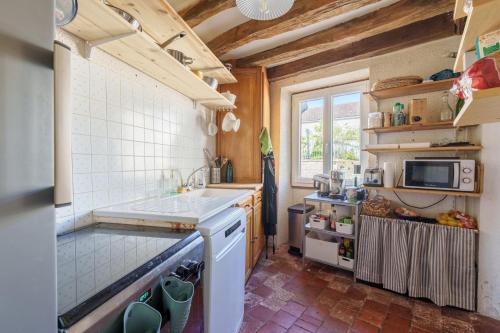 virtuve, Le Havre de Massangis - Charmante maison familiale in L'Isle-sur-Serein