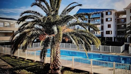 TRES BEAU STUDIO CABINE 28m2 DANS RESIDENCE DE STANDING AVEC PISCINE