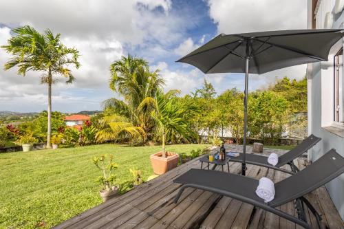La Kaz des Hauts Vents - Appartement avec terrasse - Location saisonnière - Rivière-Salée
