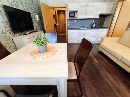 Kitchen, Tiche Anenske Apartmany se saunovym WELLNESS, s hotelovym servisem, s bohatou snidani na apartman v  in Harrachov