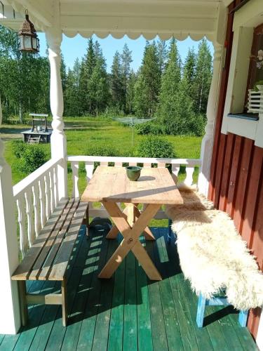Swedish Lapland with privat sauna in Kangos