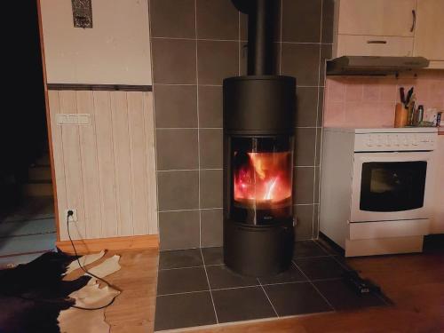 Swedish Lapland with privat sauna in Kangos