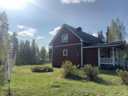 Swedish Lapland with privat sauna in Kangos