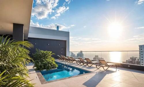ApartaSuite De Lujo 705, Rodadero Santa Marta