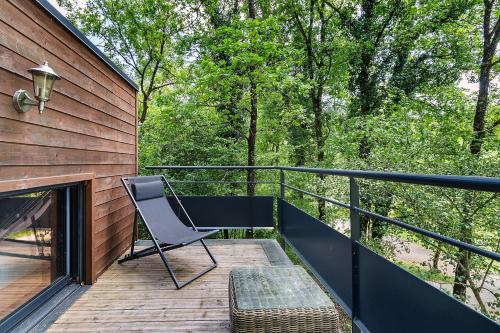 外部景觀, Cabane Spa-Truffiers-Proche Sarlat in 加亞克