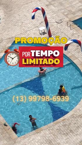 Apto 2 quartos à 2min da praia com piscina e lazer – khách sạn tại Vila Assuncao