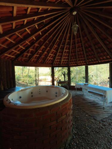 Gyógyfürdő, Pousada Recanto da Siriema in Monte Alegre do Sul