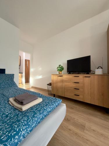 Studio CENTRUM z balkonem - blisko PKP i PKS - darmowy parking - Opole