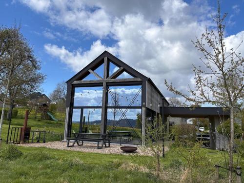 Modern design house with sauna 'Arduenna Silva' gîte à louer Warempage