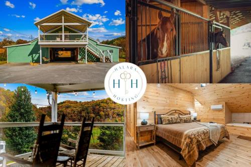 Cozy Ranch Loft Near PT with Views & Hot Tub – khách sạn tại Ngoại ô Pigeon Forge