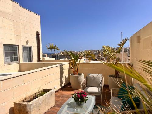 Utsikt, Palazzo De La Sengle Boutique Hotel in Senglea