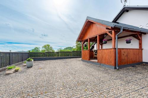 Erkély/terasz, Apartmany Jozak in Hřensko