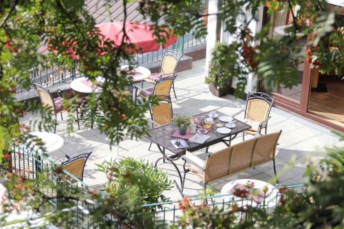 A szálláshely kívülről, Haus Melitta in Lech Városközpont