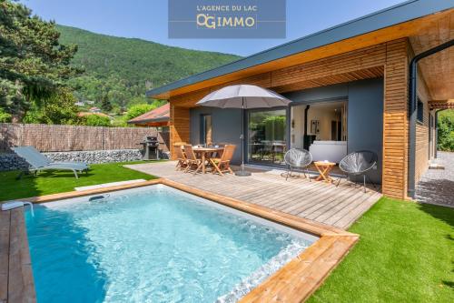 Maison BOOA - Piscine privée & Lac à proximité