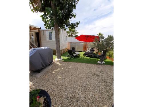 Mobil-home - Clim, TV, LV, LL - Camping LES SABLES DU MIDI 4 étoiles - MH-A030