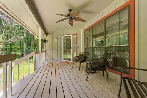 Balcony/terrace, Luxe, Pet Friendly Retreat by Trilith with Fire Pit & Grill in Fayetteville (GA)