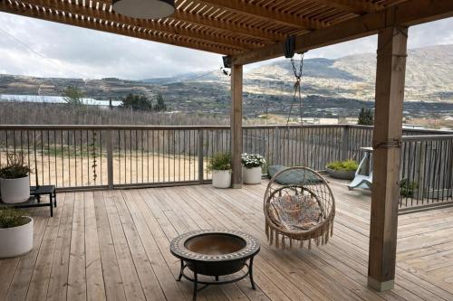 Cherry trees & mount Hermon views,near ram pool in Majdal Shams