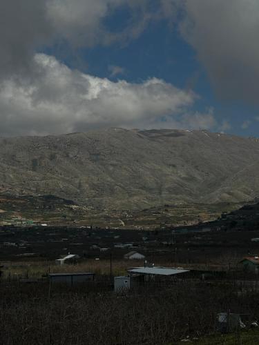 Cherry trees & mount Hermon views,near ram pool in Majdal Shams