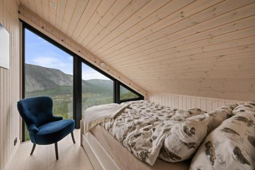 Viesnīcas āriene, Authentic Cabin Life With Løefjell View in Brokke