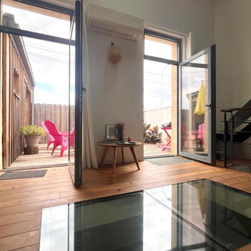 Maison entière avec terrasse plein sud