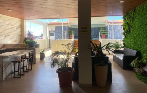 ระเบียง/ชานเรือน, Departamento para Grupos, Piscina, 24 h in ซานต้า ครุซ