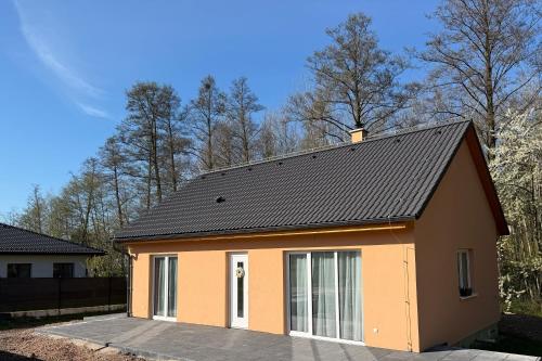 Viesnīcas āriene, Dům s terasou a výhledem na hrad Potštejn (Dum s terasou a vyhledem na hrad Potstejn) in Potstejna