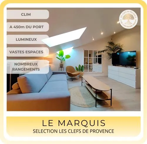 LE MARQUIS - T3 Standing 100m2 250 mètres du Port photo 2