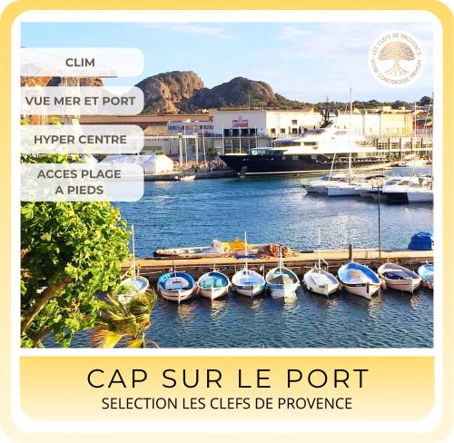 LA CIOTAT - Magnifique Appartement climatisé sur le Port