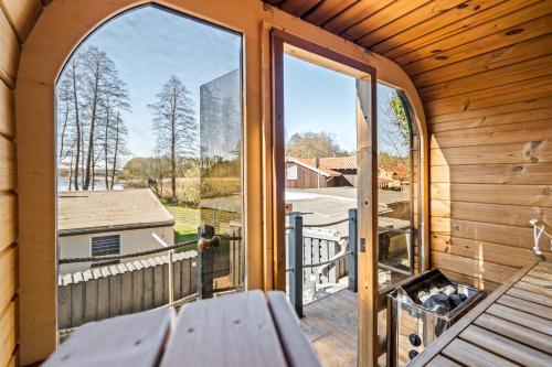 sauna, Waterkieker Jabel - Ferienhaus mit Sauna & Steg in Jabel
