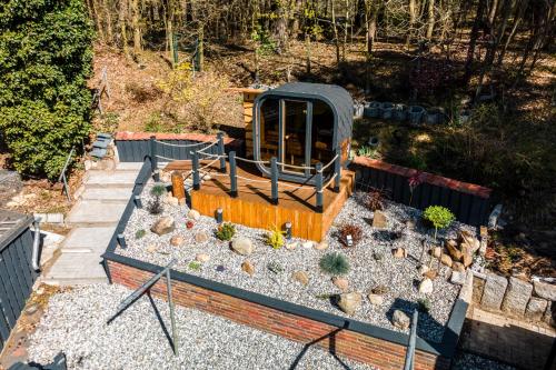 Pohled zvenku, Waterkieker Jabel - Ferienhaus mit Sauna & Steg in Jabel