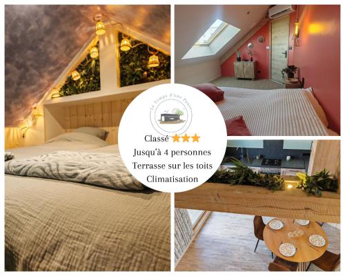 La Cabane Appartement Classé 3 étoiles jusqu'à 4 personnes