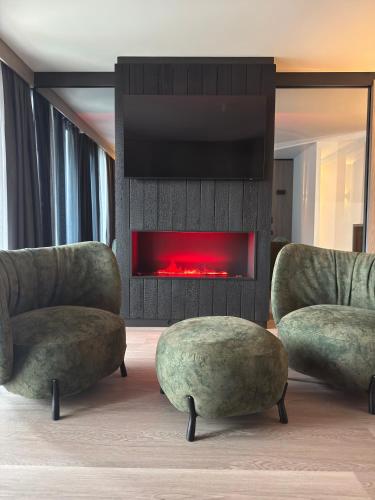 Suite, vista sulle montagne
