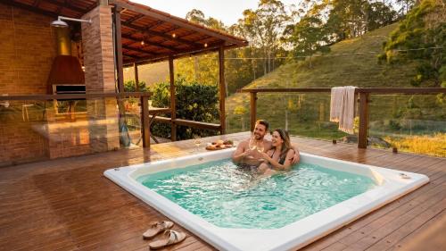 Karstais baseins, A loving farm cabin just for you and your love! in Alto Kaparao