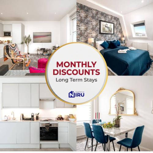 Niru Experience Royal Deluxe 4BD 2BA Apt, Londres