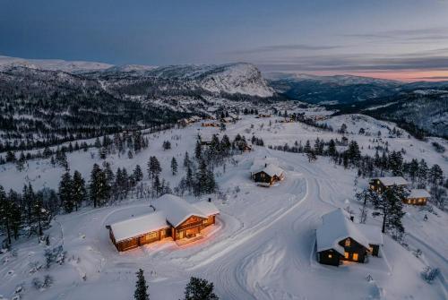 Viesnīcas āriene, Hand-Crafted Cabin In Evardalen Near Hovden in Brokke