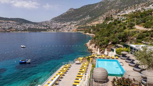 شاطئ, Kalkan Ayapa Hotel in كالكان