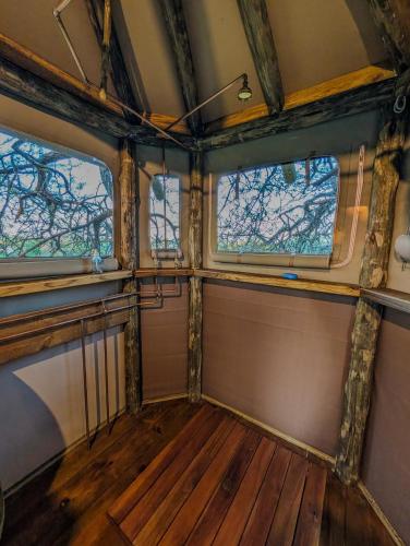 Bathroom, Camp Naledi - Exclusive Safari Tented Lodge with River View I Full Board I Natural Plunge Pools I Fr in Ngwala