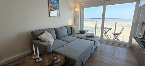 Zeezicht studio met aparte slaaphoek in Knokke-Heist