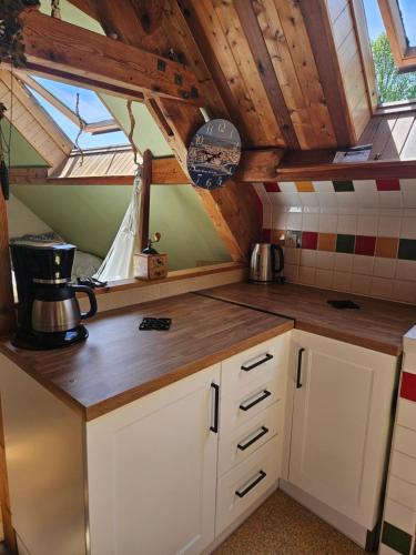 Kitchen, Bienvenue chez jacquou Chambre d'hote chez l'habitant in Aubure