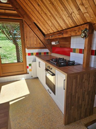 Kitchen, Bienvenue chez jacquou Chambre d'hote chez l'habitant in Aubure