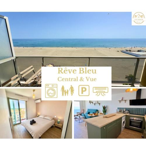 Rêve Bleu Azur - Parking - Climatisation - Bureau - Traversant - Wifi -SudSéjourConciergerie