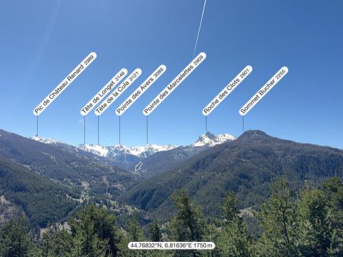 Közeli látványosságok, Chalet de charme 8 pers Vue montagne Terrasse Queyras in Molines En Queyras