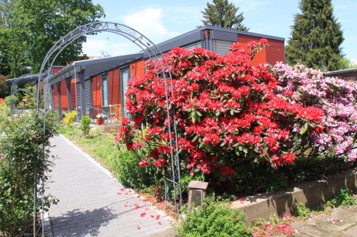 A szálláshely kívülről, HOTEL SPATZENNEST Vogelsberg in Herbstein