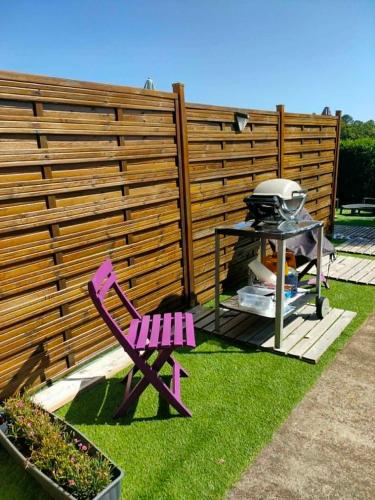 Chalet vacances avec jardin près d'Arcachon 2 personnes (Chalet vacances avec jardin pres d'Arcachon 2 personnes) in La Teste-de-Buch