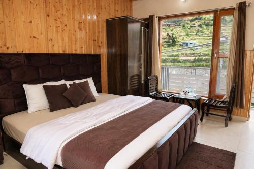 1 double bed