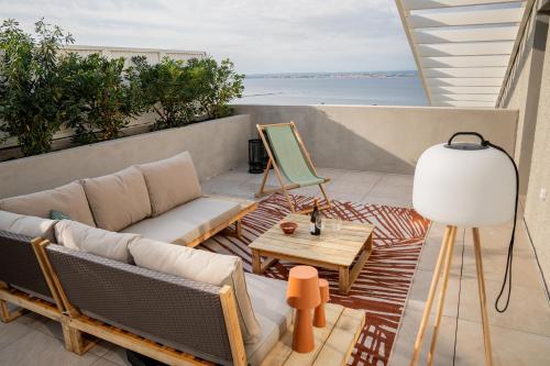 Stunning duplex with view over the Étang de Thau