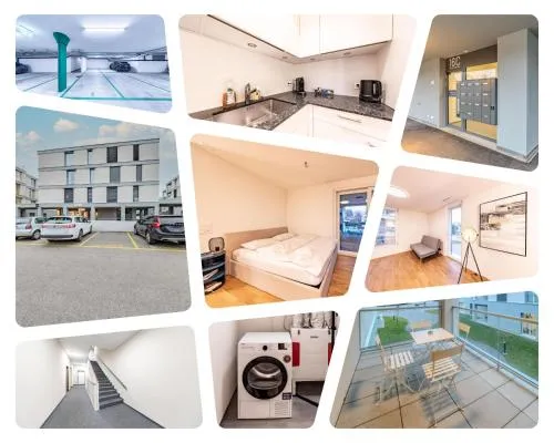 The R Apartment Vogelberg, Gym, Balkon, Parking in Balsthal, Schweiz