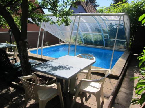 Balkons/terase, Gite la Ferme in Dinsheim-sur-Bruche