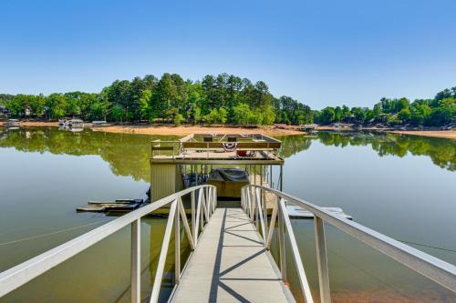 Home on Lake Hartwell! Dock, Decks & Endless Fun in Westminster (SC)